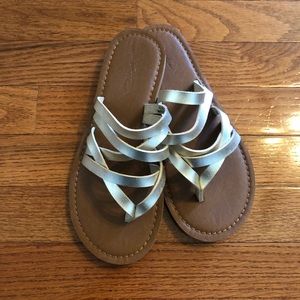 New 6.5 wide Target Sandals